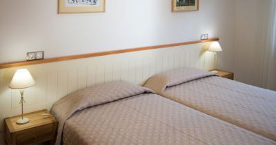 Ferienwohnung G-012 / Schlafzimmer mit Doppelbett