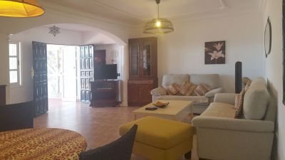 Gran Canaria Ferienhaus G-056 Wohnraum mit SAT-TV