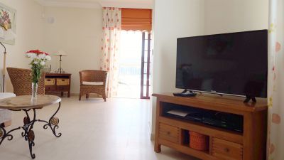 Wohnzimmer mit SAT-TV - Penthaus Wohnung TFS-059 Playa San Juan