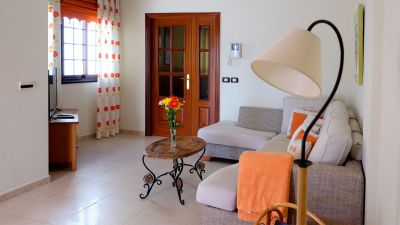 Wohnzimmer mit Couch - Penthaus Wohnung TFS-059 Playa San Juan