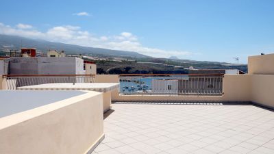 Terrasse mit Meerblick - Penthaus Wohnung TFS-059 Playa San Juan