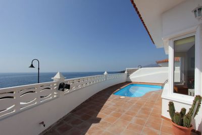 Ferienhaus Teneriffa TFS-060 - Terrasse mit Meerblick