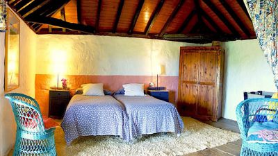 Gran Canaria Finca G-235 Schlafzimmer mit Einzelbetten Bild 4