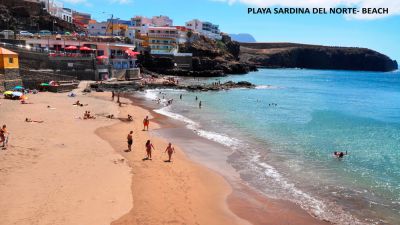 Gran Canaria Strand bei Agaete