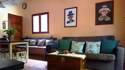 Gran Canaria Finca G-144 - Wohnzimmer mit zwei Couchen