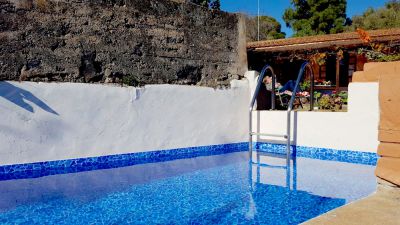 Gran Canaria Finca G-232 Pool mit Trittleiter