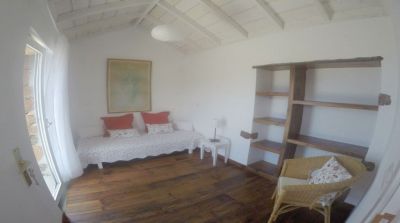 Schlafzimmer mit Einzelbett Ferienhaus La Palma P-221