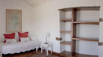 Schlafzimmer mit Einzelbett Ferienhaus La Palma P-221
