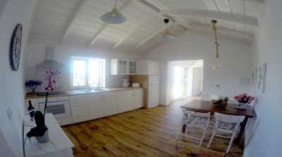 Ferienhaus La Palma P-221 Küche mit Esstisch 1