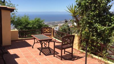 Ferienhaus Teneriffa TFS-040 Terrasse mit Meerblick