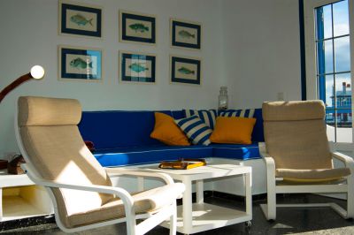 Ferienwohnung am Meer Lanzarote / Couchecke