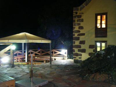 Ferienhaus El Hierro H-070 Haus am Abend 2