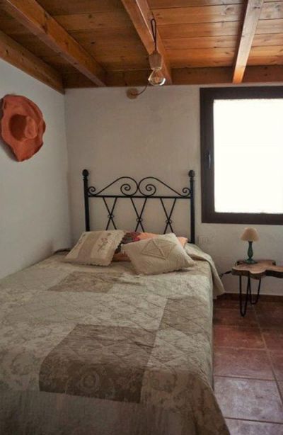 P-204 Ferienhaus La Palma Schlafzimmer mit Einzelbett 