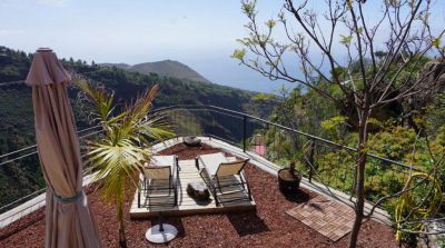 La Palma - Ferienhaus mit phantastisch liegender Sonnenterrasse