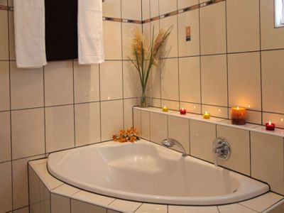 Villa Fuerteventura F-215 Bad mit Eckbadewanne