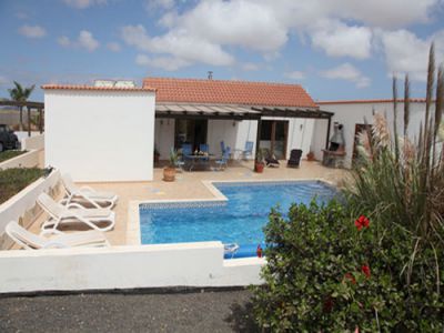 Private Villa Fuerteventura - Haus und Pool 1