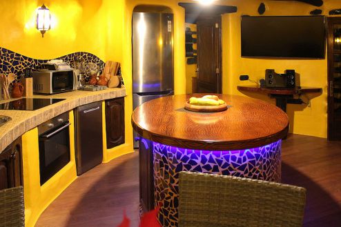 Ferienhaus Lanzarote L-068 Küche mit Backofen