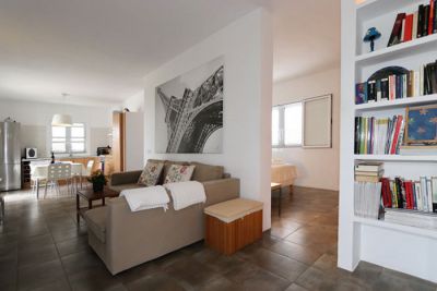 Ferienhaus TFS-064 Teneriffa - Wohnraum mit Couch