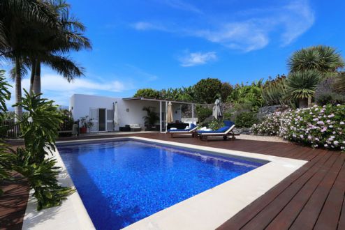 Ferienhaus Playa San Juan TFS-064 - Pool und Haus