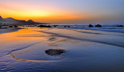 Gran Canaria bei Quantallana Sonnenuntergang