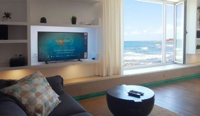 Gran Canaria Ferienhaus G-142 - Wohnraum mit SAT-TV