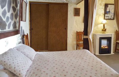 Gran Canaria Finca G-224 Schlafzimmer mit HImmelbett