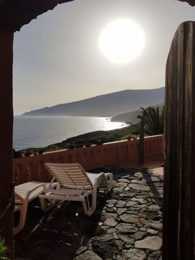 Finca El Hierro Terrasse mit Meerblick / H-110