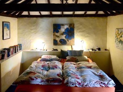 Finca P-060 La Palma Schlafzimmer mit Doppelbett 1