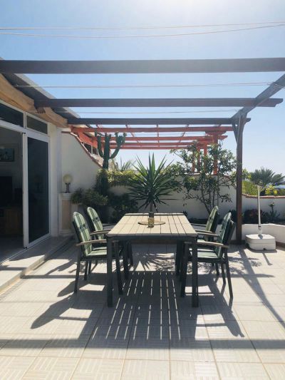 G-060 Ferienhaus Gran Canaria am Meer Terrasse 