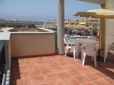 Ferienwohnung Puerto Mogan G-019 Balkon mit Esstisch