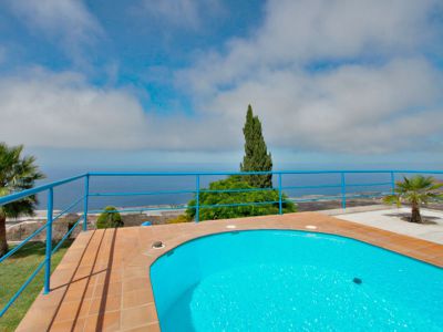 Ferienhaus La Palma Terrasse mit Gemeinschaftspool P-067