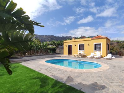 P-173 Ferienhaus in Tazacorte Haus mit Pool