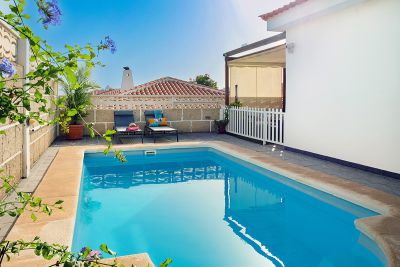 Teneriffa - Ferienhaus am Meer mit kindersicherem Pool