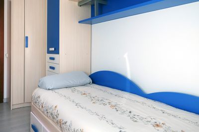 Ferienhaus TFS - 071 - Schlafzimmer mit Einzelbett