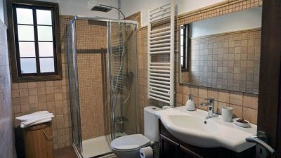 Ferienhaus P196 - Bad mit Dusche