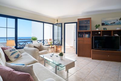Geräumiger Wohnraum mit Panoramablick Ferienhaus Lanzarote
