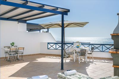 Dachterrasse Ferienhaus am Meer Lanzarote