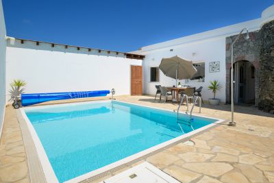 L-078 großzügige Villa Lanzarote / Puerto Calero - Poolbereich