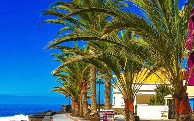 Gomera Ferienwohnung am Meer GO-019 - Vor dem Haus am Meer