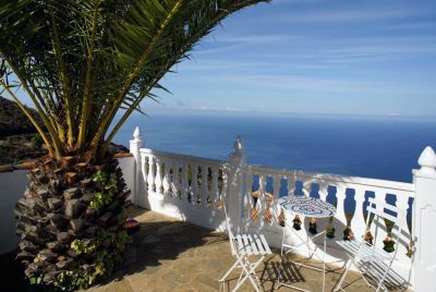 La Palma Ferienhaus P-199 Poolbereich