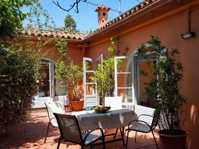 Finca Gran Canaria 233 Terrasse mit Esstisch