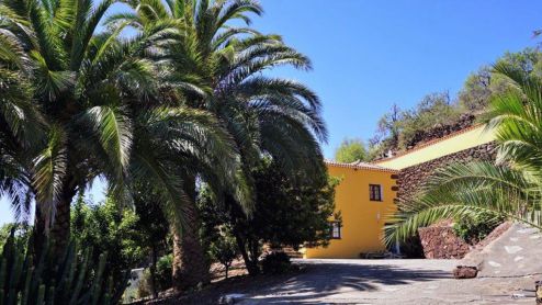 P-188 Ferienhaus Puntagorda mit Meerblick und großzügiger Poolterrasse