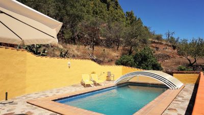P-188 Ferienhaus Puntagorda mit Pool und Terrasse