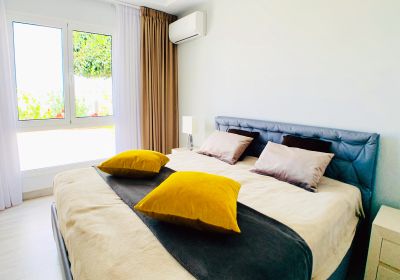 Ferienhaus Gran Canaria - Schlafzimmer mit großem Fenster