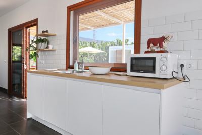 Ferienhaus in Playa San Juan TFS-066 Küche mit Panoramafenster