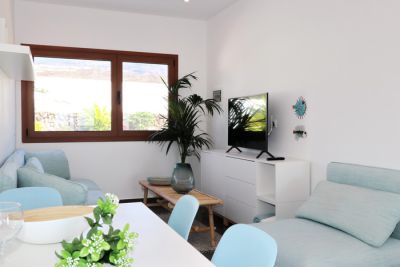 Ferienhaus in Playa San Juan TFS-066 Wohnzimmer mit SAT-TV