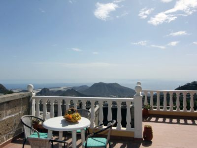 Meerblick von der Terrasse