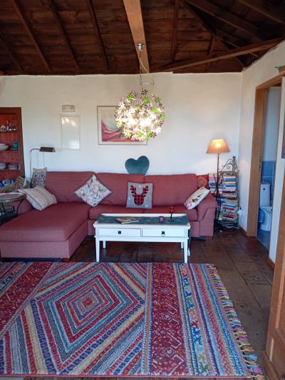 P-191 Ferienhaus La Palma Wohnraum Schlafsofa