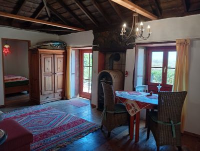 P-191 Ferienhaus La Palma Wohnraum mit Esstisch