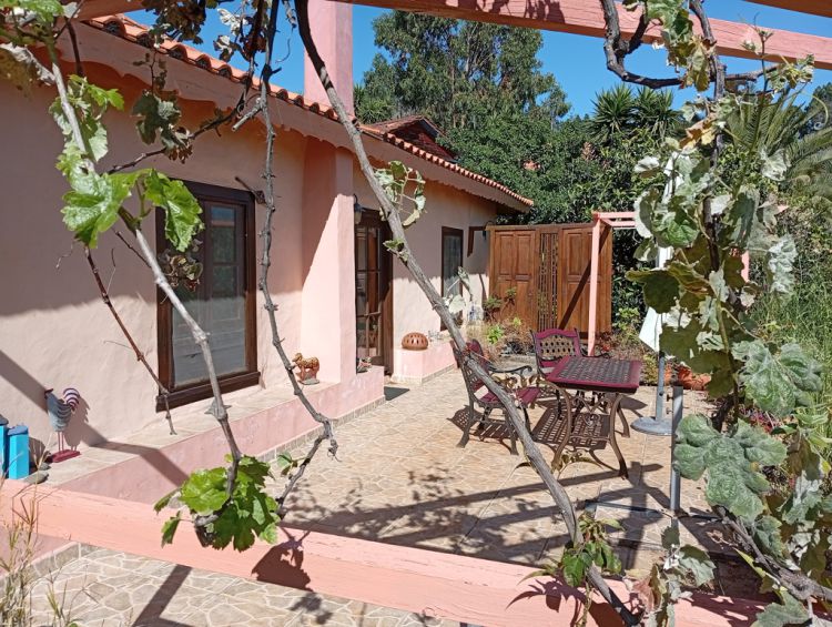 P-191 Ferienhaus auf der Finca La Palma Terrasse